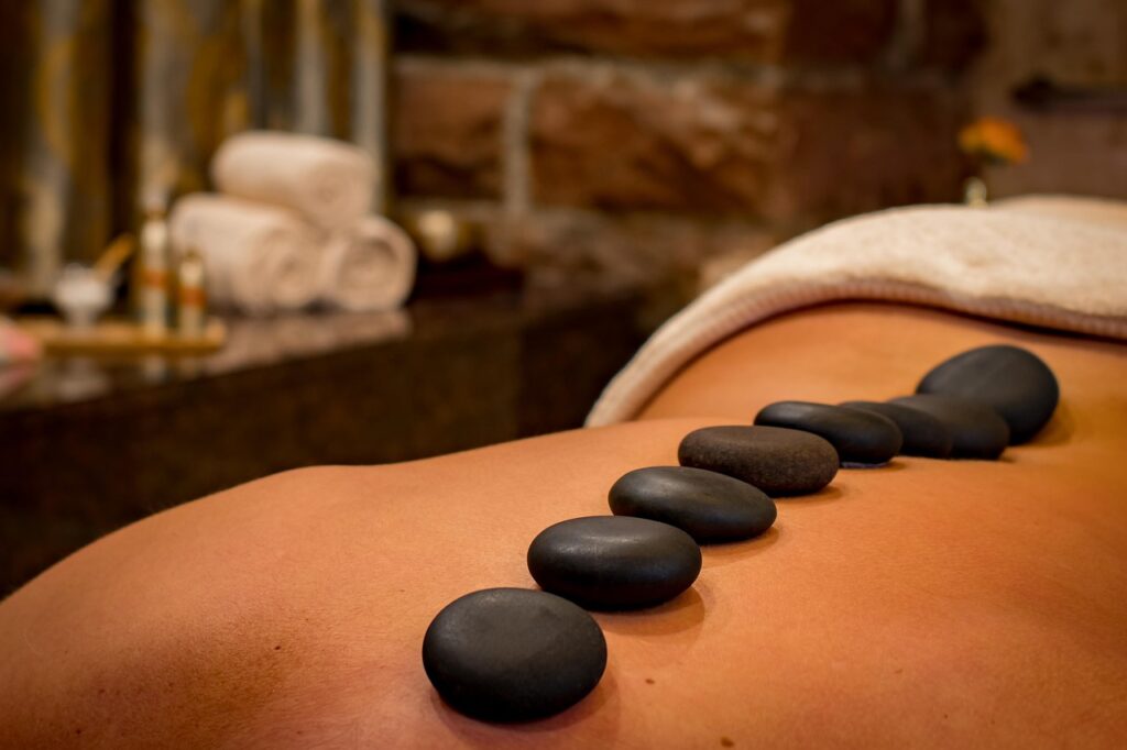 Varberg stones massage spa Kusthotell full body